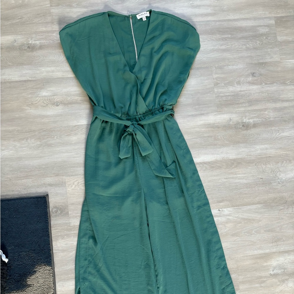 Teal Jumpsuit